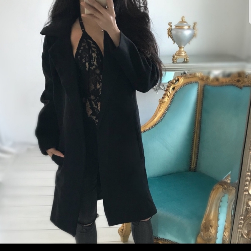 "Upstate" open coat